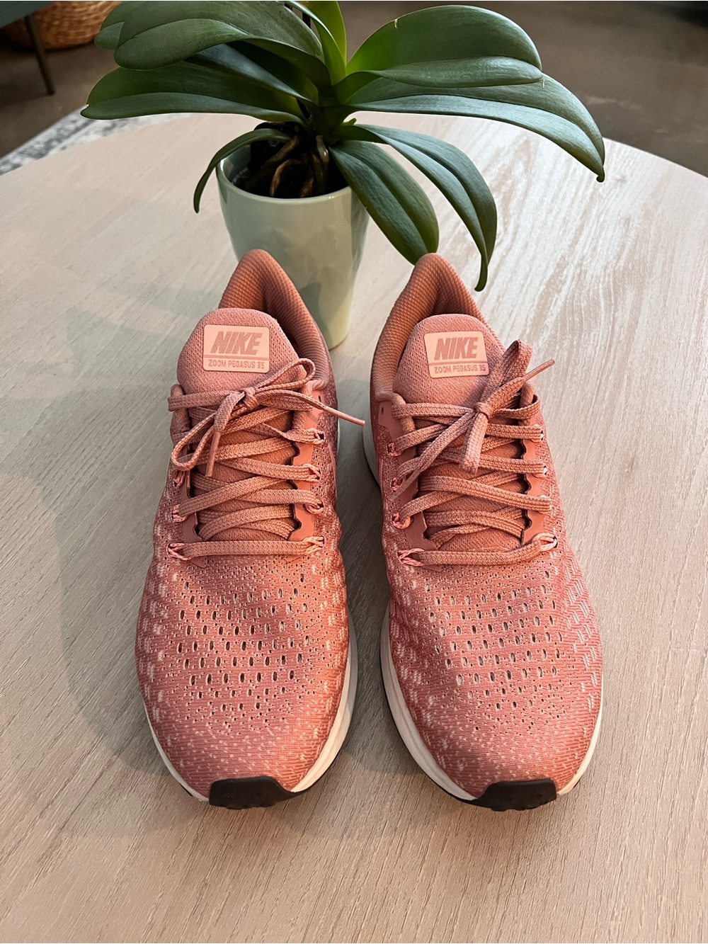 Nike Women's Zoom Pegasus 35 - Dusty Rose Pink Running Shoes